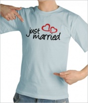 Купить футболку Just Married