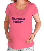 Футболка для беременных Schulz army