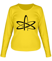 Женская футболка с длинным рукавом Атеизм, (atheism)