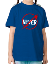 Детская футболка Metallica Never Babydoll