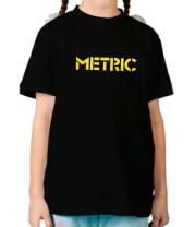 Детская футболка Metric Rock