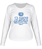 Женская футболка с длинным рукавом Алтайский государственный университет