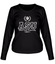 Женская футболка с длинным рукавом Алтайский государственный университет
