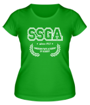 Купить футболку женскую СГГА Сибирская государственная геодезическая академия