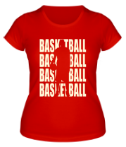 Купить футболку женскую Basketball (свет)