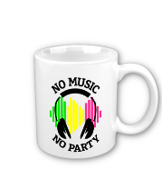 Кружка No music - no party