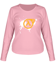 Женская футболка с длинным рукавом Half-Life 2 (logo)