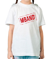 Детская футболка Mband logo