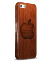 Чехол для iPhone 5/5s Apple (красное дерево)