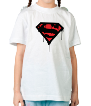 Детская футболка Blood Superman