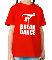 Детская футболка Break dance girl