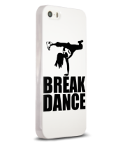 Чехол для iPhone 5/5s Break dance girl