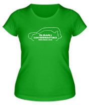 Купить футболку женскую Subaru club NV