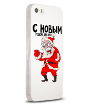 Чехол для iPhone 5/5s Злой Санта
