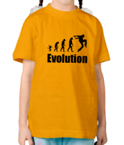 Детская футболка Танцор эволюция