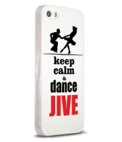 Чехол для iPhone 5/5s Keep calm & dance JIVE