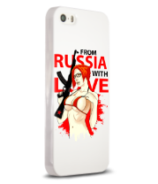 Чехол для iPhone 5/5s Из России с любовью