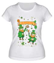 Купить футболку женскую St. Patrick's Day