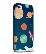 Чехол для iPhone 4/4s Space Foam