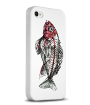 Чехол для iPhone 4/4s Красная рыба