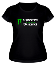 Купить футболку женскую Monster Energy Suzuki