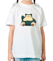 Детская футболка Покемон Снорлакс