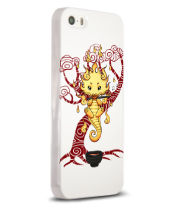 Чехол для iPhone 5/5s Чайный дракон
