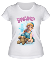 Купить футболку женскую  Bwains