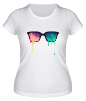 Купить футболку женскую Абстрактные очки