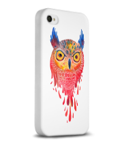 Чехол для iPhone 4/4s Акварельная сова