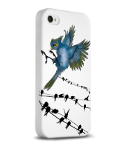Чехол для iPhone 4/4s Птички