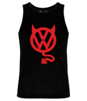 Майка VW Devil logo