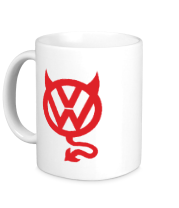 Кружка VW Devil logo