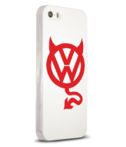 Чехол для iPhone 5/5s VW Devil logo