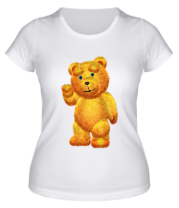 Купить футболку женскую Медведь